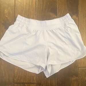 Women's White Athletic Shorts
